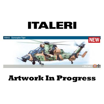 Italeri 1:48 Eurocopter EC665 Tiger Attack Helicopter Plastic Model Kit