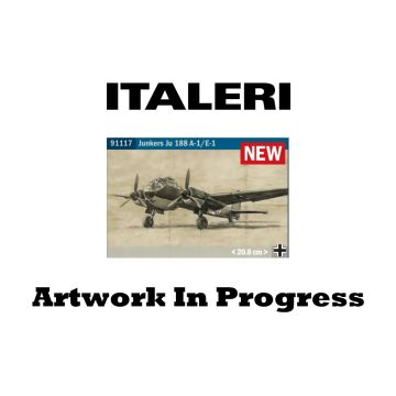 Italeri 1:72 Junkers Ju 188 A-1/E-1 Plastic Model Kit