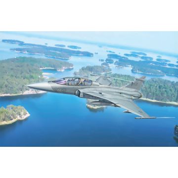Italeri 1:72 JAS-39 Twin Seater Plastic Model Kit