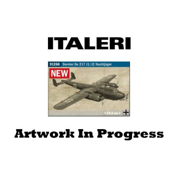 Italeri 1:72 Dornier Do 217 J1/J2 Nachtjäger Plastic Model Kit