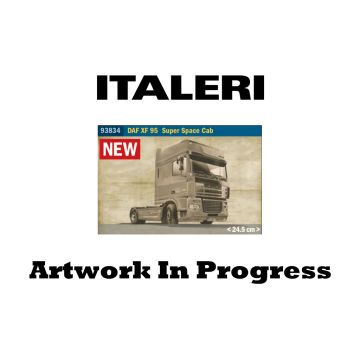 Italeri 1:24 DAF XF 95 Super Space Cab Truck Plastic Model Kit