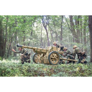 Italeri 1:35 Pak 97/38 Anti-Tank Gun with Crew Plastic Model Kit