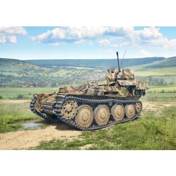 Italeri 1:35 Sd. Kfz. 140 Flakpanzer 38(t) Gepard Plastic Model Kit