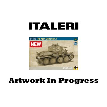 Italeri 1:35 Pz. Kpfw. 38(t) Ausf. F "Ghost Division" Plastic Model Kit