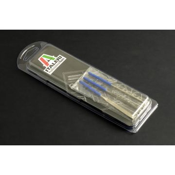 Italeri 3 pcs mini diamond file set - 100mm