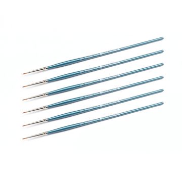Italeri 0/3 Synthetic round Paint Brush with brown tip