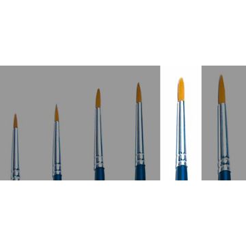 Italeri 2 Paint Brush Synthetic Round - SINGLE PACK