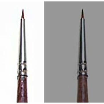 Italeri 0/10 Synthetic round Paint Brush with brown tip - SINGLE PACK