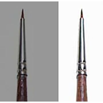 Italeri 0/5 Synthetic round Paint Brush with brown tip - SINGLE PACK