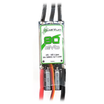 Precision Aerobatics Quantum Evo 80 Pro HV-SBEC 80A ESC
