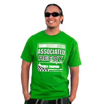 Team Associated/Reedy '80'S T-Shirt - Green Large