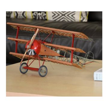 Artesnia 1:16 Fokker Dr.1 Wood, Metal & Fabric Model Aircraft Kit
