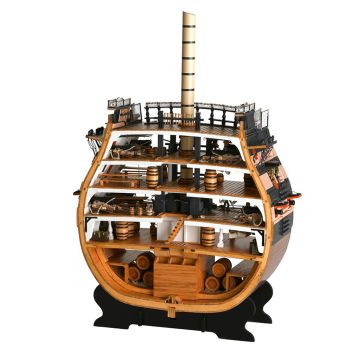 Artesania 1:72 HMS Victory Cross Section Wood Ship Model Boat Kit