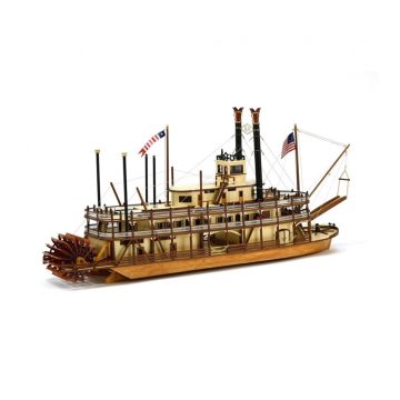 Artesnia 1:80 Mississippi Paddle Steamer Wood Ship Model Boat Kit