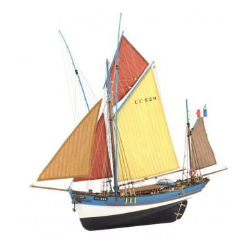Artesnia Marie-Jeanne With Stand Wood Ship Model Boat Kit