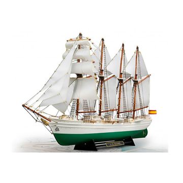 Artesania Juan Sebastian Elcano Sailing Ship Wood Model Boat Kit