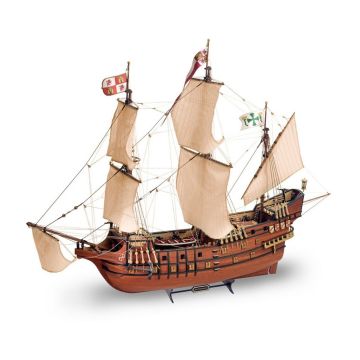 Artesnia 1:90 San Francisco II Wood Ship Model Boat Kit