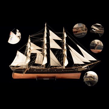 Artesania 1:84 Cutty Sark Tea Clipper 1869 (Refreshed Version) Wood Ship Model Boat Kit