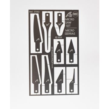 Artesnia Set Of Micro Saws for Wood Ship Model Boat Kits