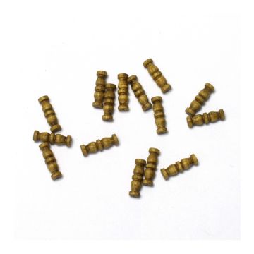 Artesania Double Column Walnut 10mm (15U) for Wood Ship Model Boat Kits