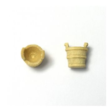 Artesania Bucket Boxwoods 8mm (4U) for Wood Ship Model Boat Kits