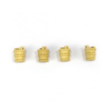 Artesania Bucket Boxwood 12mm (4U) for Wood Ship Model Boat Kits