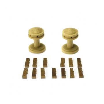 Artesania Capstan Vert 20mm (2U) for Wood Ship Model Boat Kits