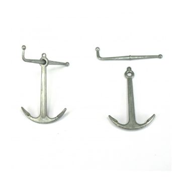 Artesania Spanish Anchor 40X25mm (2U) for Wood Ship Model Boat Kits