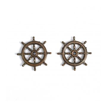Artesania Metal Steering Wheel 30mm (2U) for Wood Ship Model Boat Kits