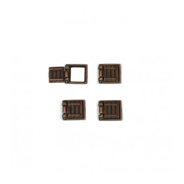 Artesania Cannon Port 7X7mm (4U) for Wood Ship Model Boat Kits