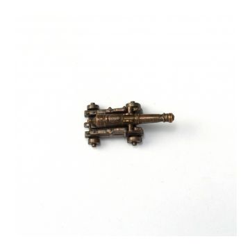 Artesania Cannon With Metal Carriage 40mm for Wood Ship Model Boat Kits