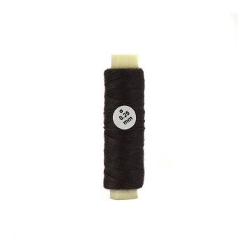 Artesania Cotton Thread Brown 0.25mm for Wood Ship Model Boat Kits