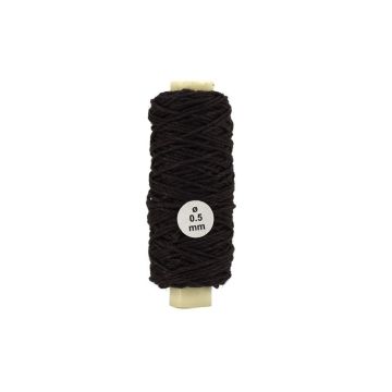 Artesania Cotton Thread Brown 0.50mm for Wood Ship Model Boat Kits