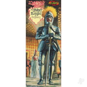Atlantis Models Silver Knight 1/8 Plastic Kit