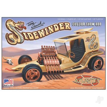 Atlantis Models 1/24 Tom Daniel Sidewinder Custom Show Rod Plastic Kit