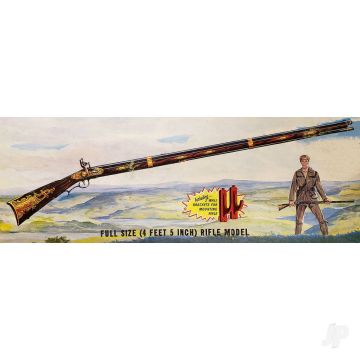 Atlantis Models Frontiersman Kentucky Long Rifle Plastic Model Kit
