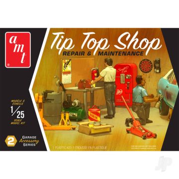 AMT Garage Accessory Set #2 2T For Plastic Kit