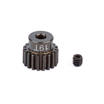 ASSOCIATED FACTORY TEAM ALUM. PINION GEAR 19T 48DP 1/8"SHAFT