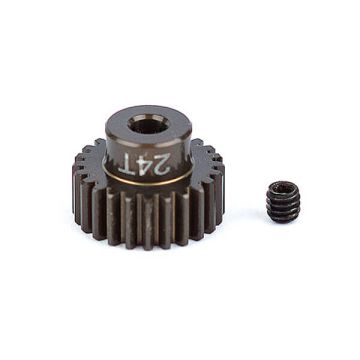 Team Associated Factory Team Aluminium Pinion Gear 24T 48dp 1/8"Shaft