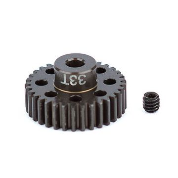 ASSOCIATED FACTORY TEAM ALUM. PINION GEAR 33T 48DP 1/8"SHAFT