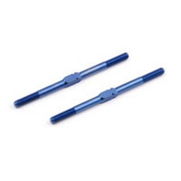 Team Associated Factory Team Titanium Turnbuckles 3x51mm Silver (2)