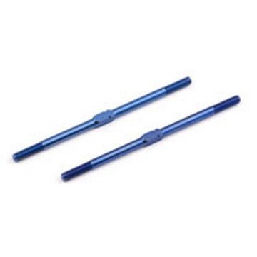 Team Associated Factory Team Titanium Turnbuckles 3x67mm Silver (2)