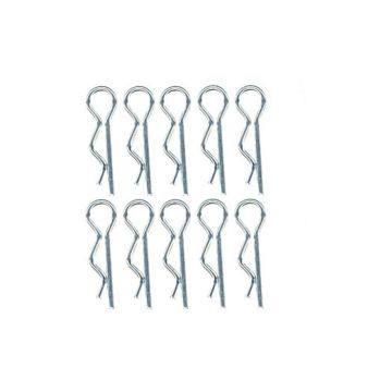 Small Body Clips (10) for 1:12, 1:18 and 1:24 Scale RC Cars