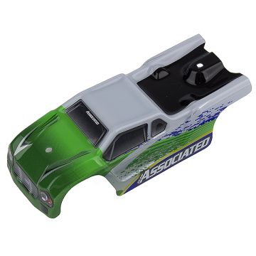 Team Associated Tr28 Body White/ Green
