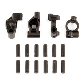 Team Associated Reflex 14b/14t Rear Hubs/Caster Blocks + Inserts
