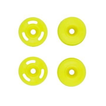 Team Associated RC28R Wheel Set, Yellow