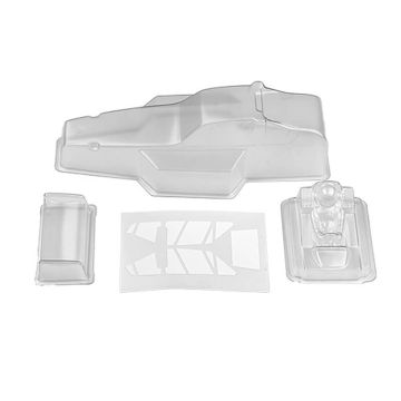 Associated RC10 Model 24 Protech Bodyshell Set, Clear