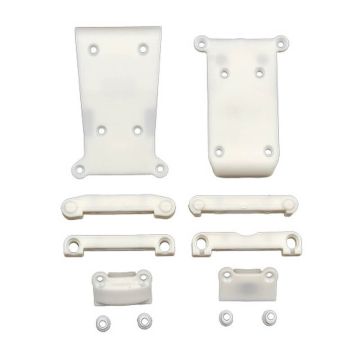 Team Associated Reflex 14b Classic Skid Plates/Arm Mounts Natural