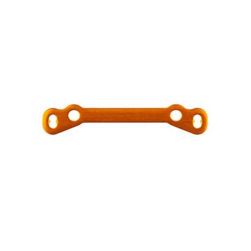 Team Associated Reflex 14b Classic Aluminium Steering Plate, Gold