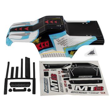 Team Associated Rival MT8 Body Set, Painted